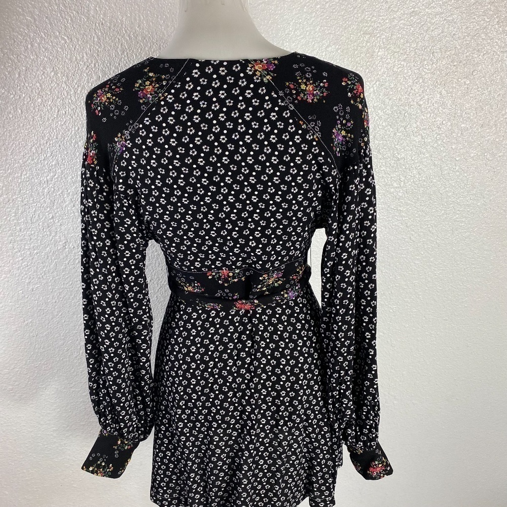 Free People Wonderland Combo Floral Dress SZ S - Picture 7 of 11